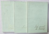 IMPLINIRE , roman de NICOLAE TAUTU , VOLUMELE I - III , 1966 , CONTINE UN MIC TEXT SEMNAT OLOGRAF *