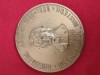 MEDALIE BRONZ GHEORGHE ASACHI , Bicentenarul nasterii 1788-1988 .SECTIA NUMISMATICA BARLAD .Diametru 60 mm