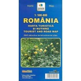 Harta turistica si rutiera Romania