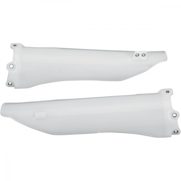 Aparatori telescoape fata Kawasaki KXF250+450/06-08, albe Cod Produs: MX_NEW 04120103PE