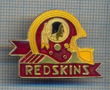 AX 374 INSIGNA SPORTIVA-REDSKINS(PIEILE ROSII)-WASHINGTON-ECHIPA FOTBAL AMERICAN