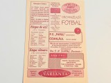 Program meci fotbal &quot;FARUL&quot; CONSTANTA-CEAHLAUL PIATRA NEAMT (19.09.1993)