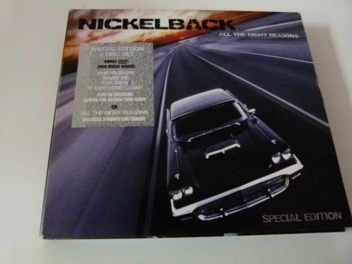 Nickelback, cd bonus dvd
