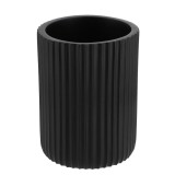 Suport Periuțe Striat &ndash; Black