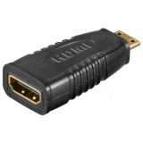 Adaptor mini HDMI la HDMI mama Goobay