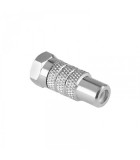 Adaptor F tata la RCA mama Cabletech