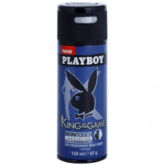 Playboy King Of The Game deodorant spray pentru bărbați 150 ml
