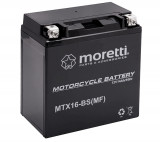 Baterie moto/atv AGM (Gel) MTX16 Moretti Cod Produs: MX_NEW AKUMTX16XXXXMOR000