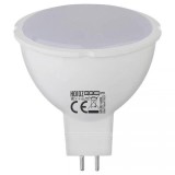 Bec LED 6W GU4, lumina alb neutru 4200K, consum redus energie