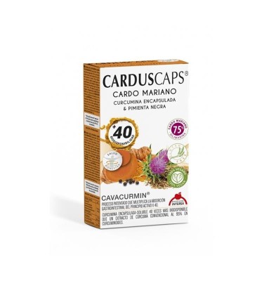 Capsule cu Armurariu, Curcuma si Piper Negru 60cps Carduscaps foto