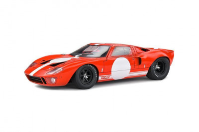 Macheta auto Ford GT40 Mk.1 Red Racing 1968, 1:18 Solido foto