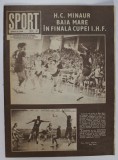 SPORT , REVISTA ILUSTRATA LUNARA A CONSILIULUI NATIONAL PENTRU EDUCATIE FIZICA SI SPORT , NR. 4 , 1988