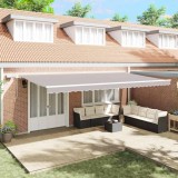 vidaXL Cortina Retractabilă Manual Gri deschis 600 &times; 300 cm 3331654