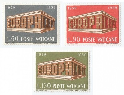 |Vatican, Europa CEPT, 1969, MNH foto