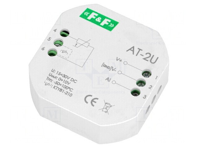 Adaptor de Temperatură 15-30VDC 0-10V KTY81-210