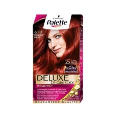 Vopsea de Par Permanenta PALETTE Deluxe 678, Rosu Rubin, 135 ml, Vopsea de Par, Vopsea de Par Permanenta, Vopsea de Par PALETTE, Vopsea de Par PALETTE foto