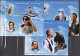 Cumpara ieftin DB1 Fauna Mali Pasari si Ornitologi celebri 3 SS MNH, Nestampilat