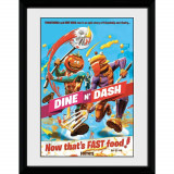 Poster cu Rama Fortnite - Dine n Dash (30x40)