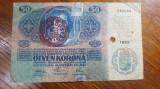 B109I- Bancnota 50 koroane 1914 Austria-Ungaria stampila MAGYARORSZAG.