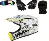 Cumpara ieftin Casca moto off road/atv/cross /enduro/+Ochelari+Manusi +cagula ,produse noi, marimi XL si XXL