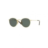 Ray-Ban Junior RB9547S 223/71 Ochelari de Soare pentru Copii cu Ramă Aurie și Lentile Verzi G-15 44-XXS