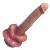 Vibrator Rosy Lips 23.5cm Natural