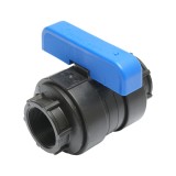 Robinet compresiune egal cu bila si filet interior D50x50mm PN10 pentru sisteme irigatii