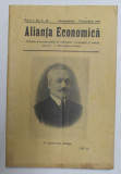ALIANTA ECONOMICA - TRIBUNA NEOCOOPERATISTA DE INDRUMARE ECONOMICA SI SOCIALA , ANUL I , NR. 9-10 , SEPTEMBRIE - OCTOMBRIE , 1937