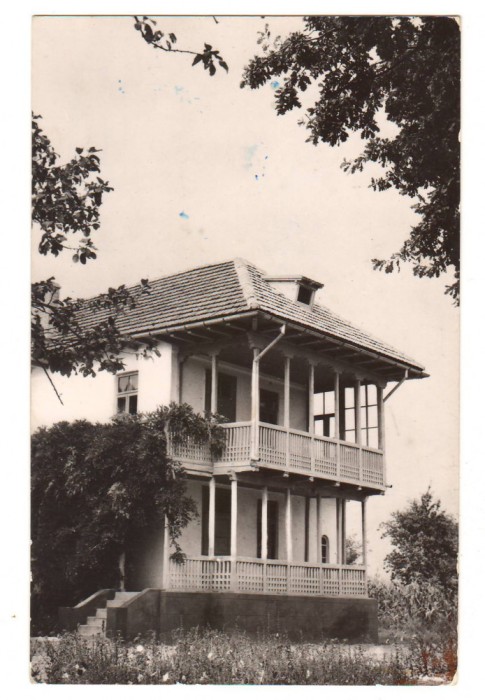CPIB 22856 - CARTE POSTALA - DRAGOSLOVENI. CASA MEMORIALA &quot;AL. VLAHUTA&quot;, RPR