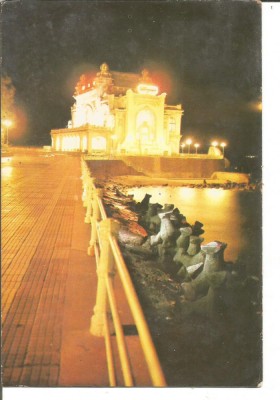 #carte postala-CONSTANTA-Restaurantul Cazino foto