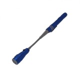 Recuperator Telescopic cu sistem de prindere la curea , Varf Magnetic, Lungime Maxima 67 Cm, albastru