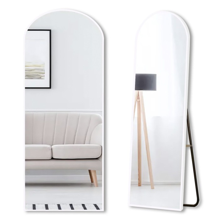 Oglindă Albă de Perete/Pe Suport 150 cm 109