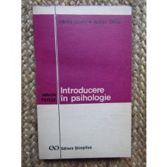 Introducere in psihologie Mihai Golu, Aurel Dicu