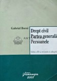 Cumpara ieftin Drept civil. Partea generala. Persoanele - 2008 - Gabriel Boroi (AD109)
