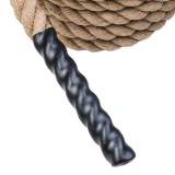 Franghie Antrenament inSPORTline WaveRope Base, 4 x 1500cm, Sisal, Fitness, Cardio, Forta, Echilibru, Coordonare, Interior/Exterior
