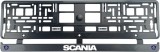 Cumpara ieftin Set 2 bucati, suport numar inmatriculare Carbon, Scania, Autohelix MSA