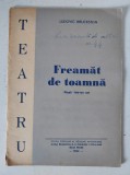 Freamat de toamna - piesa intr-un act, Ludovic Bruckstein, colectia Teatru, 1962