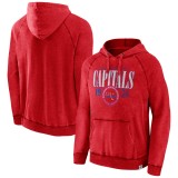 Washington Capitals hanorac de bărbați cu glugă A/LS Hoodie red - L