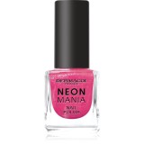 Dermacol Neon Mania lac de unghii culoare 1 Pink Chic 5 ml