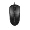 Mouse Detech D2, Negru, USB, 1000 dpi, optic, 3 butoane, cablu 1.2M