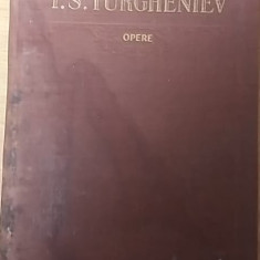 I.S. Turgheniev OPERE vol 1 d. Cartea Rusa 1954 cartonata