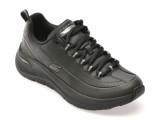 Pantofi sport SKECHERS negri, 150061, din piele naturala