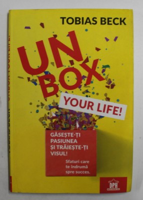 UNBOX YOUR LIFE ! de TOBIAS BECK , 2020 foto