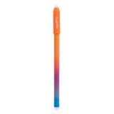 Pix cu cerneală termosensibilă portocalie și radieră dublă, v&acirc;rf 0.7mm, efect degrade, CMCLASS