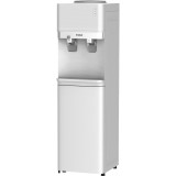 Dozator de apa de podea Samus WDST-252CWS, compresor, Putere incalzire apa 500 W, Putere racire apa 85 W, Dulap de depozitare, Bidon 11/19 L, Alb/Argi