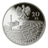 Polonia 20 zloti 2004 ,15th anniversary of the Senate , Proof, Argint .925 .28.28 g, Europa