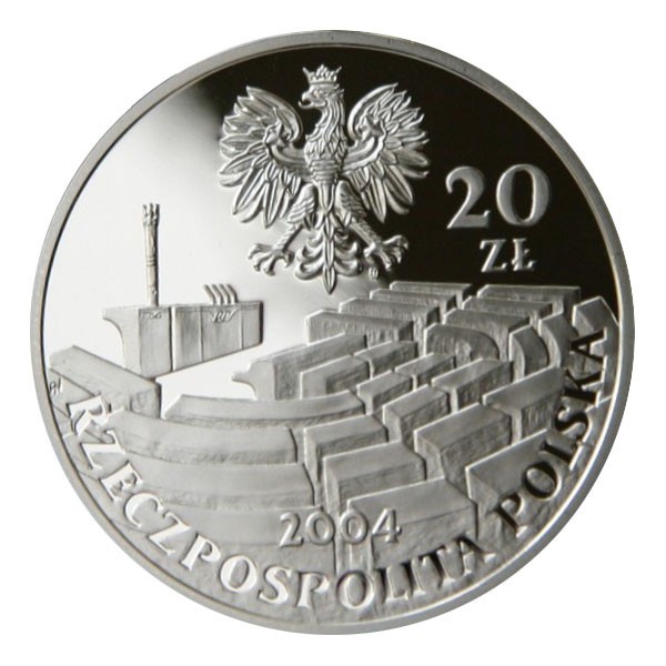 Polonia 20 zloti 2004 ,15th anniversary of the Senate , Proof, Argint .925 .28.28 g
