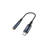 Adaptor seria Remax Sury Lightning - mini jack 3,5 mm, 0,13 m, grafit (RL-LA13i)