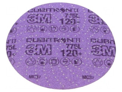 Rolă 150mm Granularitate 120 cu Orificii Cubitron II foto