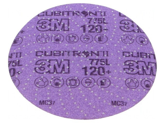 Rolă 150mm Granularitate 120 cu Orificii Cubitron II